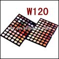 hot! W 120 full Color eyeshadow palette muti-colored makeup kit double layer neutral warm cosmetic
