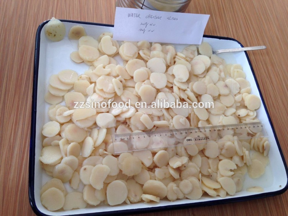 halal food products water chestnuts slices selling