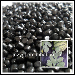 Black masterbatch for plastic film mulch
