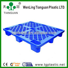 Single tray plastic pallet