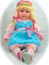 roto-casting educational intelligent children's doll