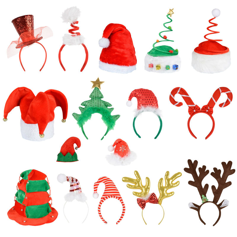 diademas navideñas