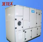 Rotary dehumidifier air handling unit