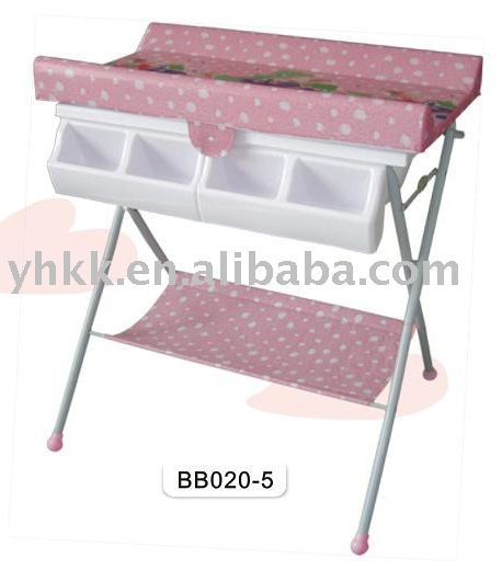 bath and changing table with tub stand