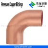 Copper elbow, 90 Degree Short Radius Elbow FTG X C, for refrigeration and air conditioning