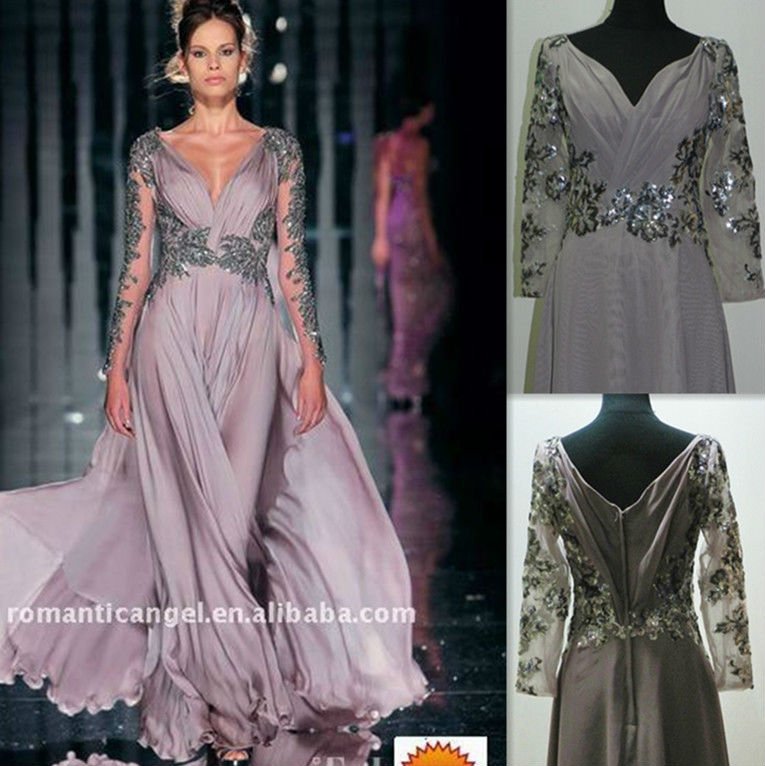 violet celebrity evening dresses 2012