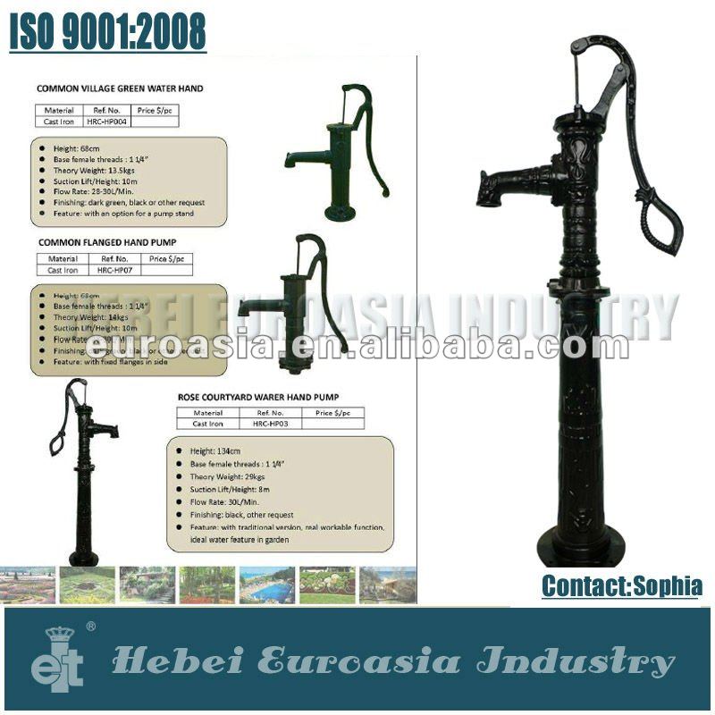 manual pump water hand