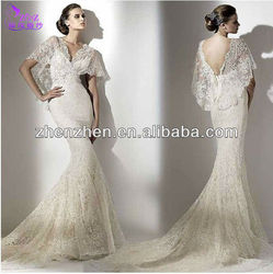 New Arrival BD-01 ZhenZhen Lace Beaded Wedding Dress