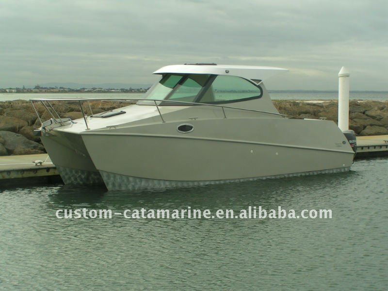 5m aluminum Catamaran fishing boat, View catamaran fishing boat 