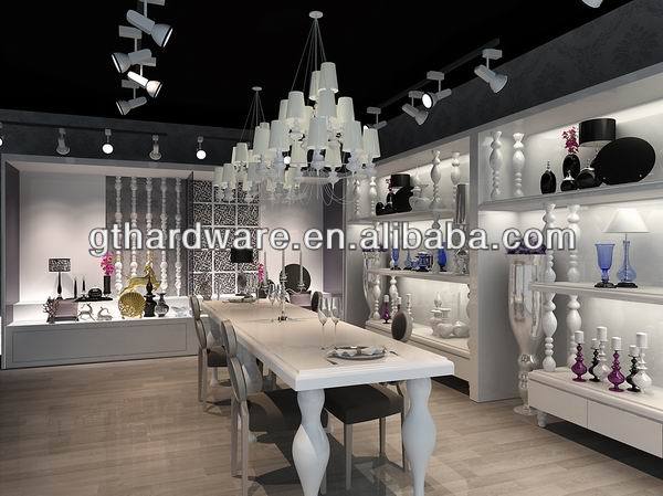 Wood display racks clothing retail store wooden display fixture design    hardware clothing store