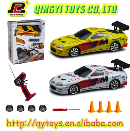 1 24 scale high speed 4WD drift rc cars