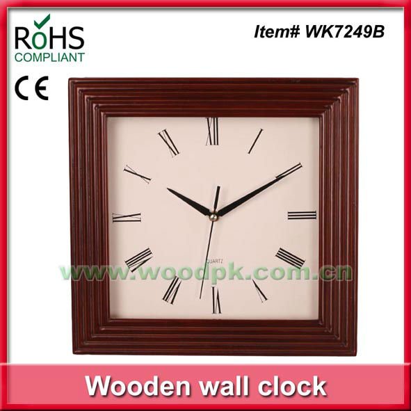 wood clock parts