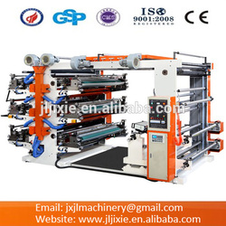 Plastic film Six-color Flexo Printing Machine