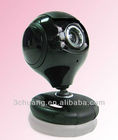 cool shine black pc usb webcams hd full 1080