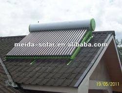 pressurized solar water heater
