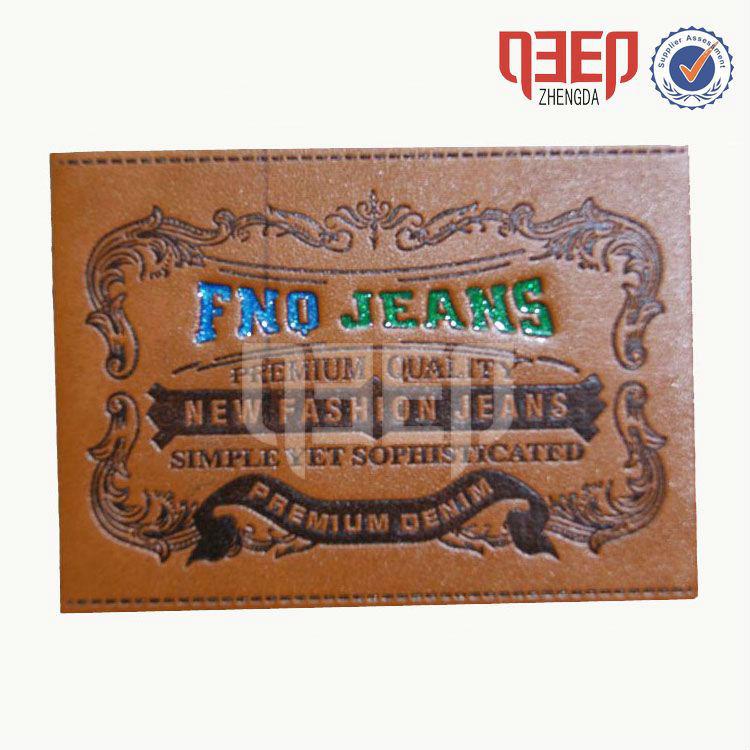 Jeans Leather Patch Labels