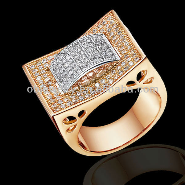 derniÃ¨re bague en argent ou en laiton bijoux de mode pour les hommes