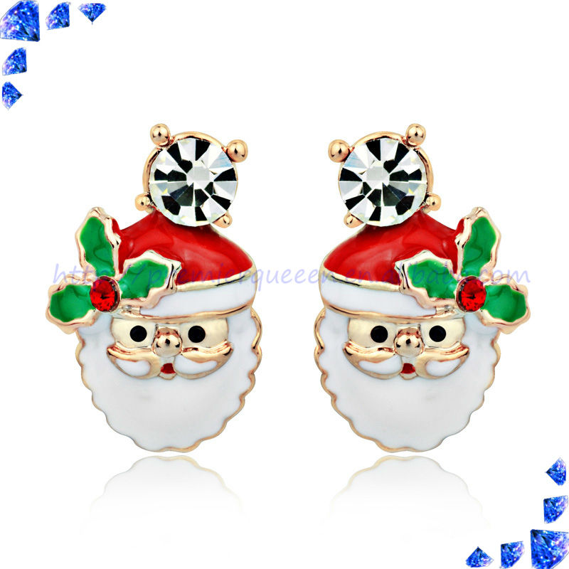 christmas jewelry stud earrings fashion 2013