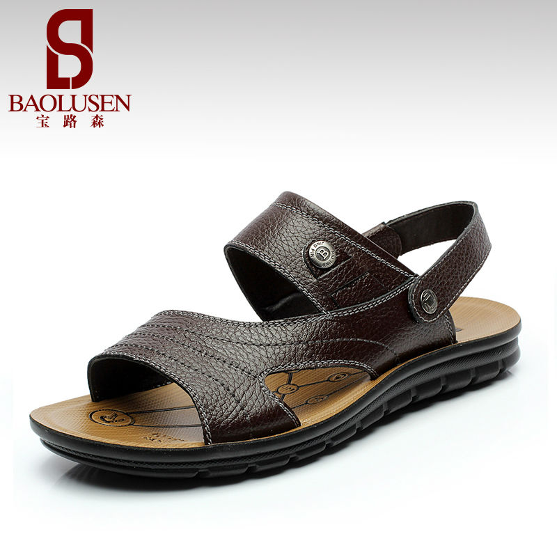 ... 2015 Men Sandal  Comfortable pakistani platform mens leather sandals