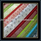 Different kinds of organza fabrics