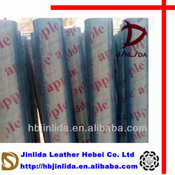 soft normal clear plastic wrapping film in roll