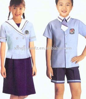 Uniforme de l'école primaire- les garçons et les filles Uniforme de l'école primaire- les garçons et les filles