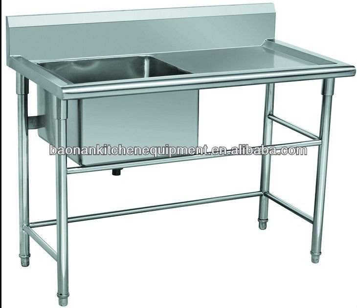 Restaurant Kitchen Sink Bench BN-S09, View kitchen sink bench, CosBao ...