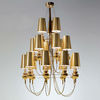 2013 Hot Sale Popular Classic Simple Creative Decorative 3 Tier Gold Chandelier Pendant Lamp Modern Lamp SH01PDFB0083-9+6+3L