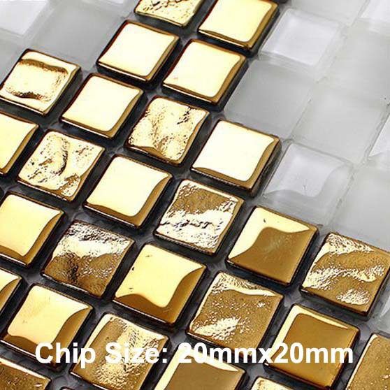 Купить стеклянные плитки золото кухня backsplash дешевые kgt238 3d ...