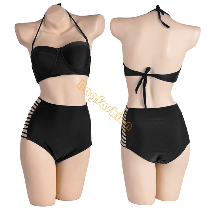Купить пуш-ап бикини высокой талией бикини бандаж купальник бикини ...