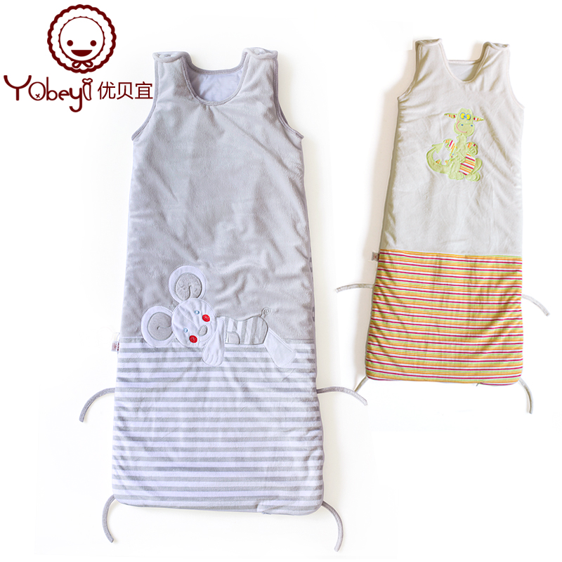 Sttend ! baby sleeping bag cartoon child anti tipi vest sleeping bag plus size y0913(China (Mainland))