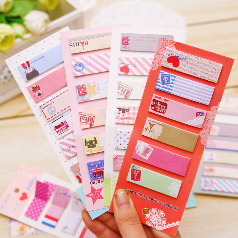 Free shipping Fresh 2014 korea stationery cartoon sticky n times stickers notes on paper memo pad(China (Mainland))