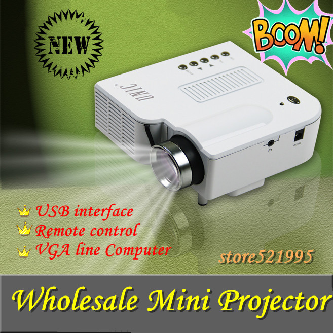 New !! Mini AV LED Digital Video Game Projector with Remote control Native 320 X 240 Multimedia player Inputs AV VGA USB SD card(China (Mainland))