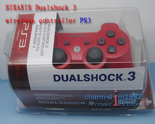 Купить красный sixaxis bluetooth dualshock 3 Беспроводной игровой ...