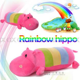 whole sale colorful hippo throw pillows and hug pillow for car sofa aliexpress(China (Mainland))