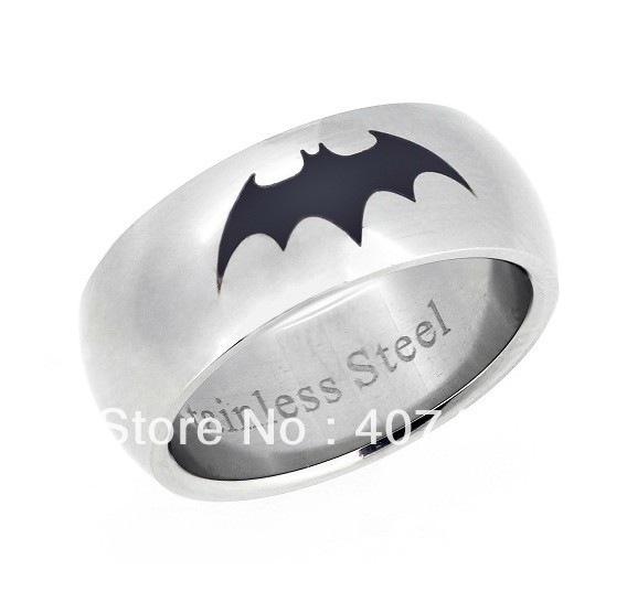 ... Batman Ring Men's Ring Wedding Band With Free Gifted Box&Free Shi...