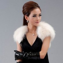 DHL/EMS Fast Shipping 2012 rabbit fox fur shawl wedding dress fur coat vest