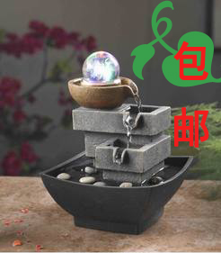 Spring-rhytme-lucky-water-fountain-resin-craft-fountain-ball-water 