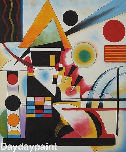 Kandinsky famosas pinturas - Compra lotes baratos de