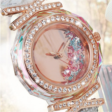 Women’s watch fashion ladies wrist crystal vintage rhinestone Python pattern Leather bracelet Dress hours accessory Luxury Gift