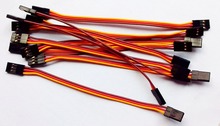 whosale 120mm JR Male to male connecting cable for lead wire cable for helicopter airplane car