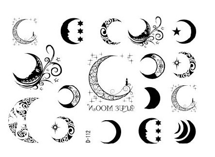 Diseños para tattoos de lunas - Imagui