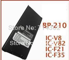 BP210 1650mah NI-MH battery for ICOM IC-V82 IC-V8 two way radio  IC-F21IC-F35  walkie talkie free shipping