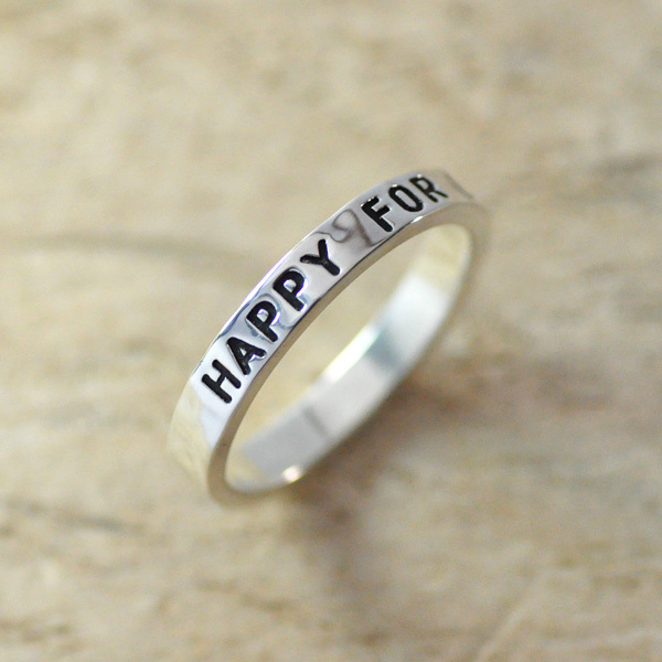 Personalized Stackable Sterling Name Ring best gift for your Mother ...