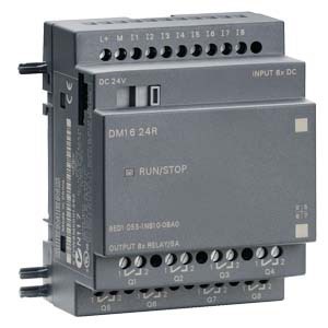 Simatic LOGO! DM16 24R, EXP. MODULE RELAY, 8 DI/8 DO PLC Logic Module ...