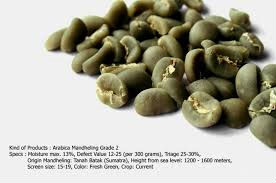 Mandehing Green Coffee Beans