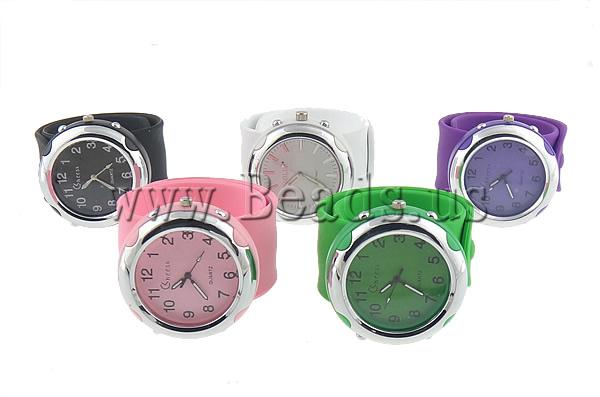 Free shipping Fashion Watch Bracelet Designer Jewelry 2013 Silicone with Plast mixed colors 45x45mm 30mm