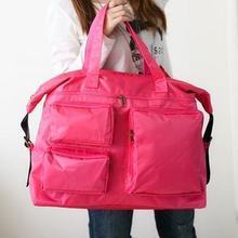Free shipping fashion women large capacity travel bag women’s luggage sports gym bag handbag shoulder bag nappy bag