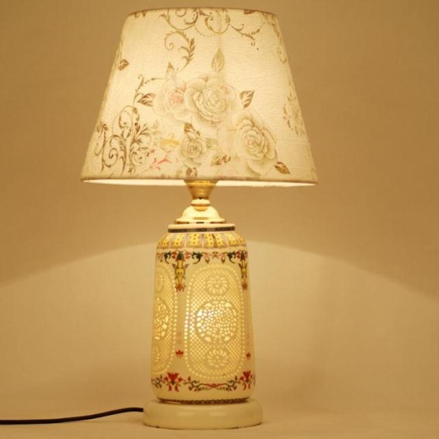 Jingdezhen-ceramic-table-lamp-bedroom-bedside-lamp-rustic-brief ...