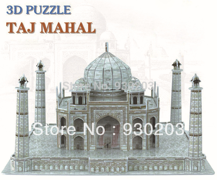 Creative DIY 3D Jigsaw Puzzle Model - Taj Mahal()